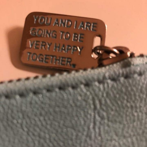 BCBGeneration blue wristlet - Picture 2 of 5